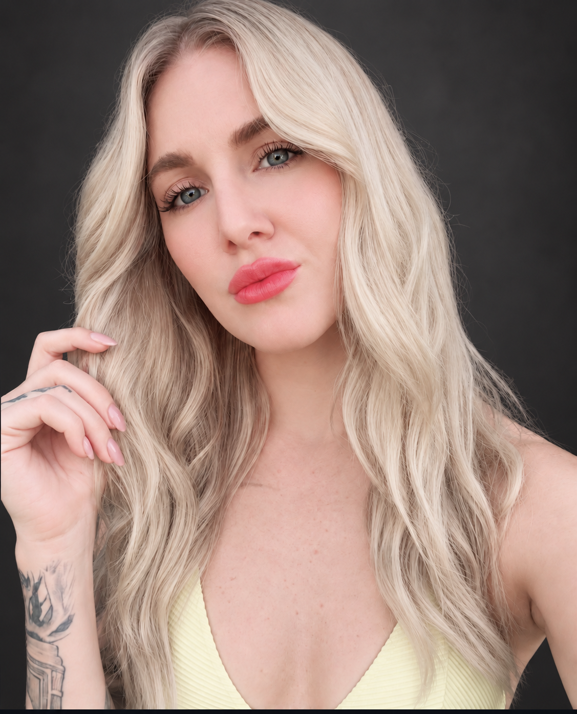 Dimensional bronde color by Bradley Sanders