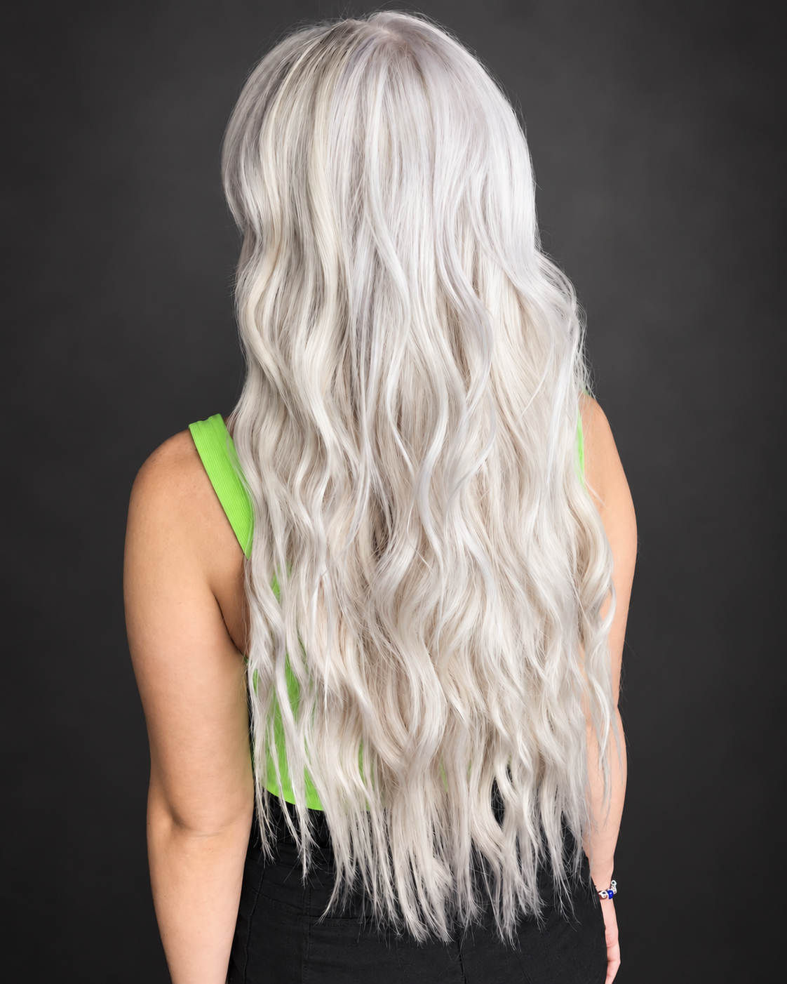Platinum blonde waves by Bradley Sanders